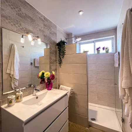 Casa Azul Precioso Apartamento Con Piscina 公寓 *
